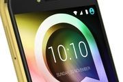 Alcatel met gouden SHINE LITE