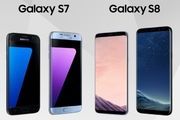 Samsung Galaxy S8 versus Galaxy S7
