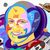 Foto bij Samsung groet André Kuipers met kunst