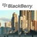 BlackBerry horlogetelefoon op handen