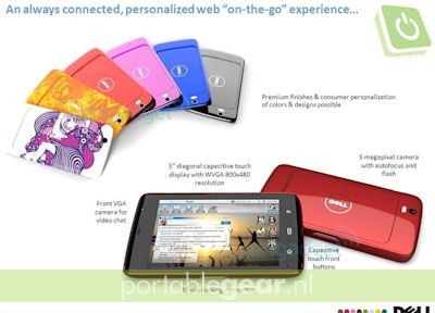 Dell Streak productfolder