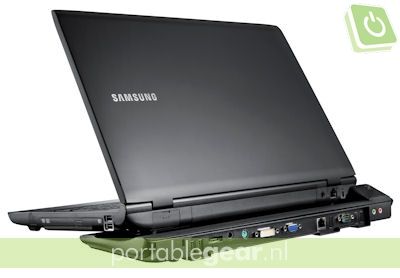 Samsung P580 met docking station