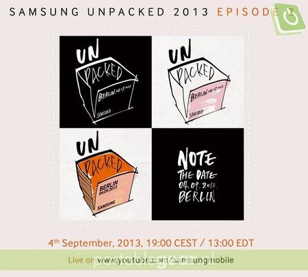Invitation Samsung Galaxy Note 3 event