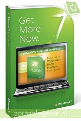 Windows 7 Starter naar 7 Home Premium upgrade