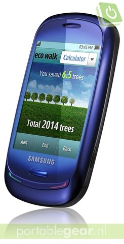 Grote foto Samsung Blue Earth