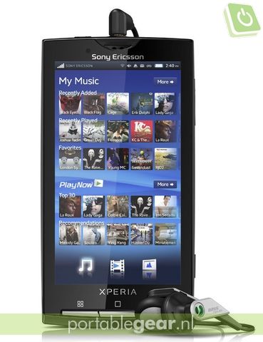 Grote foto Sony Ericsson XPERIA X10