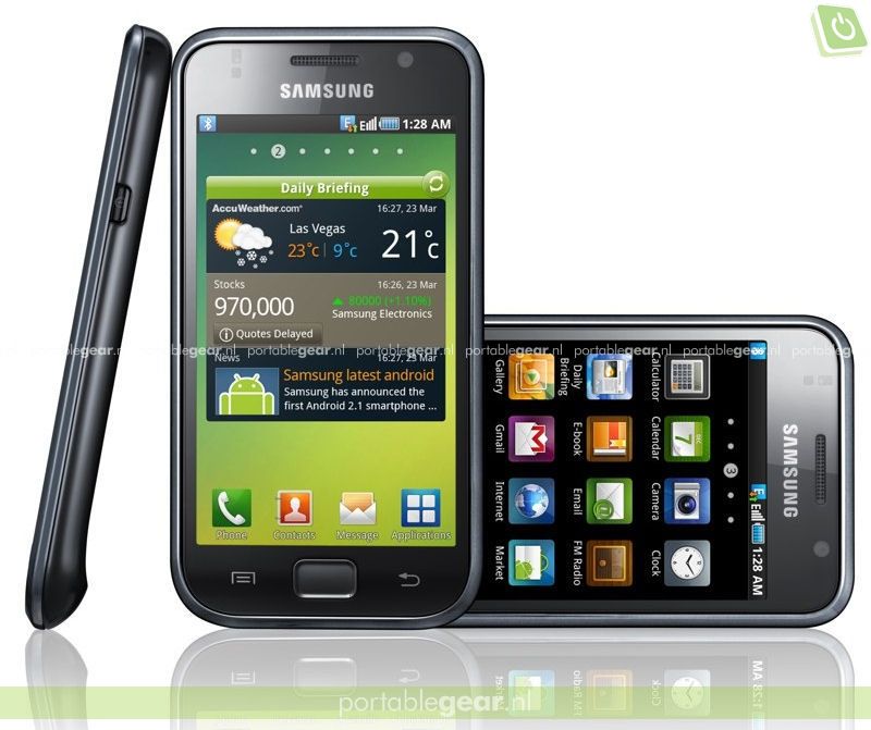 Samsung Galaxy S review, prijzen en specificaties