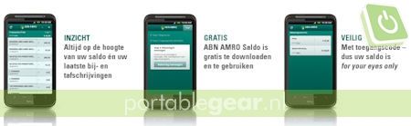 ABN AMRO Saldo-app voor Android
ABN AMRO Saldo-app voor Android