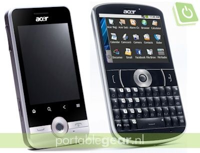 Acer beTouch E120 en Acer beTouch E130
Acer beTouch E120 en Acer beTouch E130