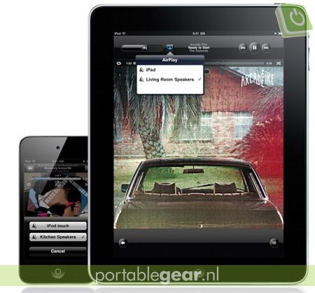 AirPlay (iOS 4.2) - iPhone & iPad
AirPlay (iOS 4.2) - iPhone & iPad