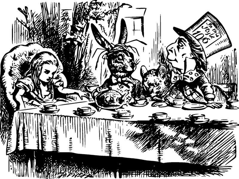 Alice in Wonderland van Lewis Caroll lees je gratis 