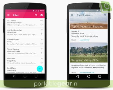 Android L: Material Design met nieuwe widgets