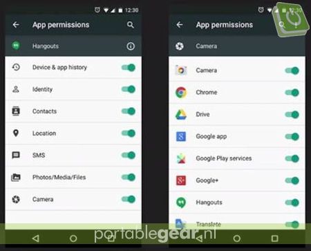 Android M: afscheid van constante app-permissies