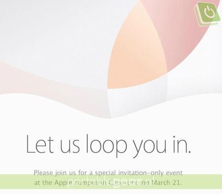 Apple-uitnodiging voor 21 maart 2016