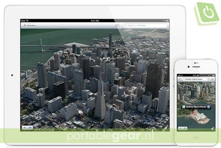 iOS 6 Maps-app: Flyover-functie