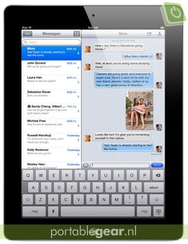 iOS 5.1: iMessage messenger-app ongewijzigd t.o.v. iOS 5