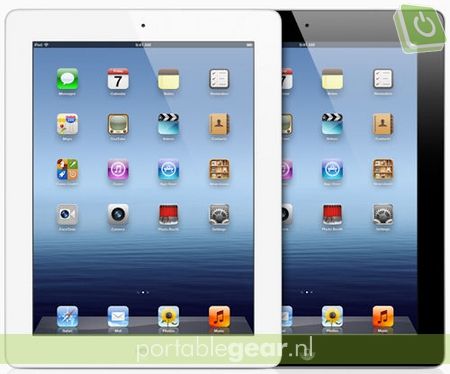 Apple iPad 3 ("new iPad") wit & zwart 