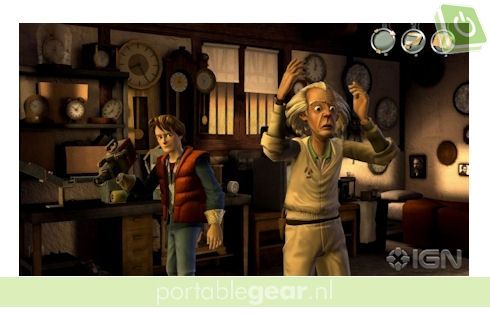 Back to the Future, adventuregame voor iPad (via IGN)
Back to the Future, adventuregame voor iPad (via IGN)