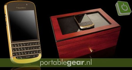 Goldgenie: gouden BlackBerry Q10