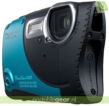 Canon PowerShot D20: robuuste outdoor-camera
