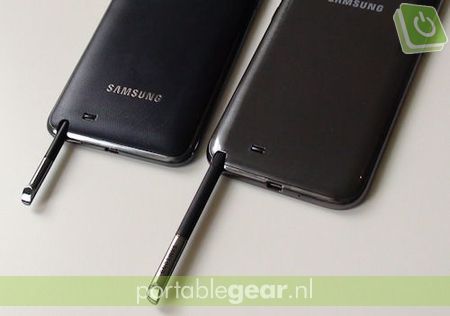Samsung Galaxy Note 1 en Note 2: S-Pen stylus
