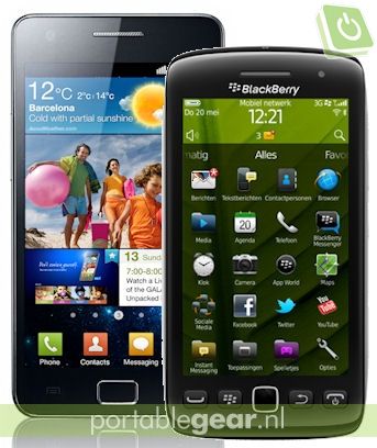 Samsung Galaxy S2 v. BlackBerry Torch 9860