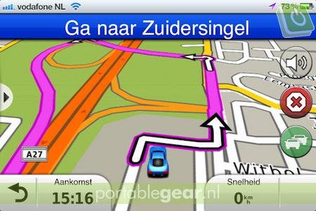 Garmin StreetPilot West-Europa navigatie voor iPhone