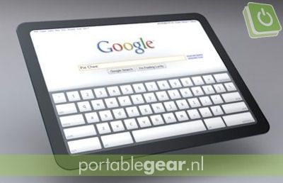 Google Chrome Tablet concept