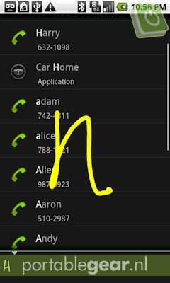Gesture Search voor Android
Gesture Search voor Android