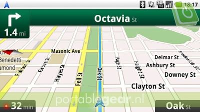 Google Maps Navigation Beta - 3D View