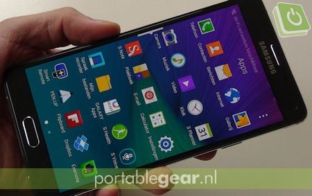 Samsung Galaxy Note 4: 5,7-inch display en Android 4.4 KitKat