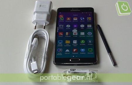 Samsung Galaxy Note 4: leveringspakket