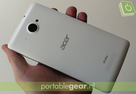 Acer Liquid S1 DUO: witte backcover