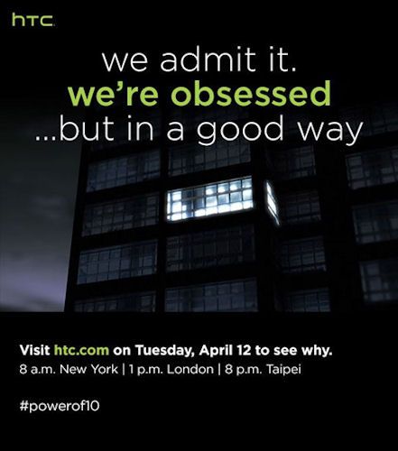 HTC 10: uitnodiging voor online presentatie op 12 april
