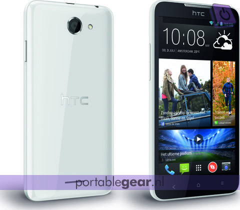 HTC Desire 516 - Voor- en achterkant
