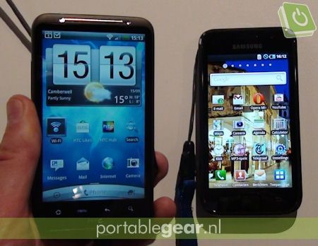 HTC Desire HD versus Samsung Galaxy S
HTC Desire HD versus Samsung Galaxy S