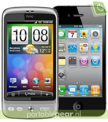 HTC Desire versus iPhone 4