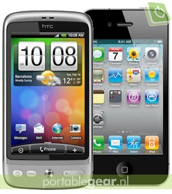 HTC Desire versus iPhone 4
HTC Desire versus iPhone 4