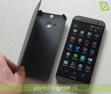 HTC One M8 met cover