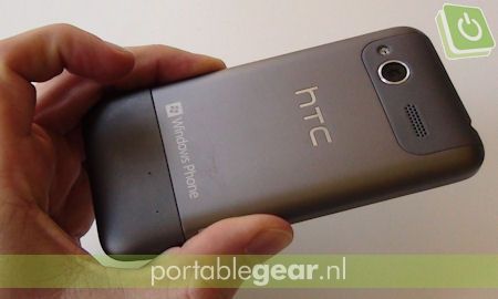 HTC Radar: achterzijde