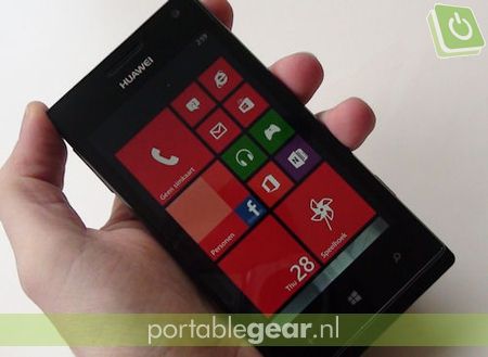 Huawei Ascend W1: 4-inch touchscreen & Windows Phone 8