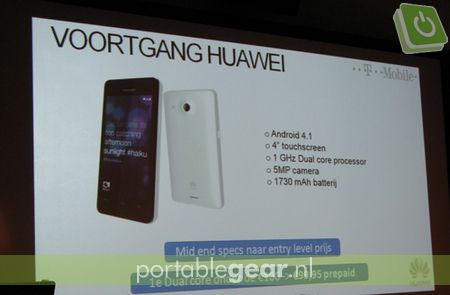 Huawei Ascend Y300: budget Android 4.1-smartphone
