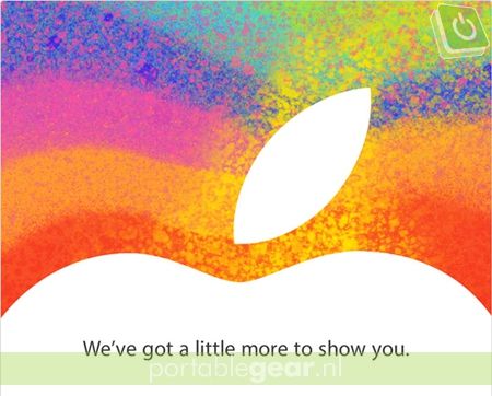 iPad mini uitnodiging voor 23 oktober: "We