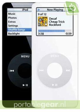 iPod nano 1G: kans op oververhitte accu
