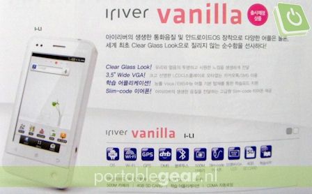 iRiver Vanilla smartphone (I-L1)
