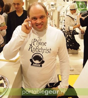 The iPhone Antichrist belt met John The iPhone Antichrist belt met John