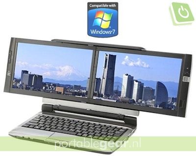 Kohjinsha DZ dual-screen netbook