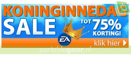 Koninginnedag 2012: korting op EA Mobile games
