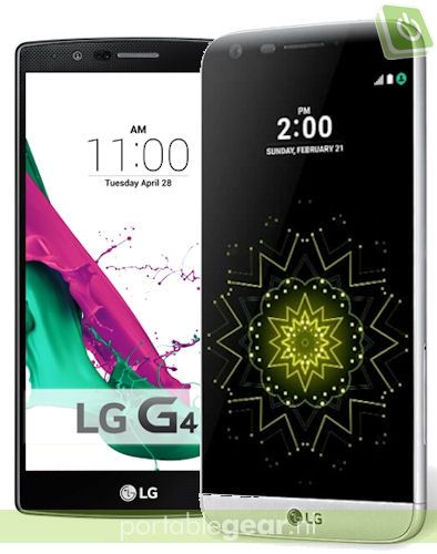 LG G5 vs. LG G4: verschil