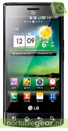 LG LU3000 Android-smartphone